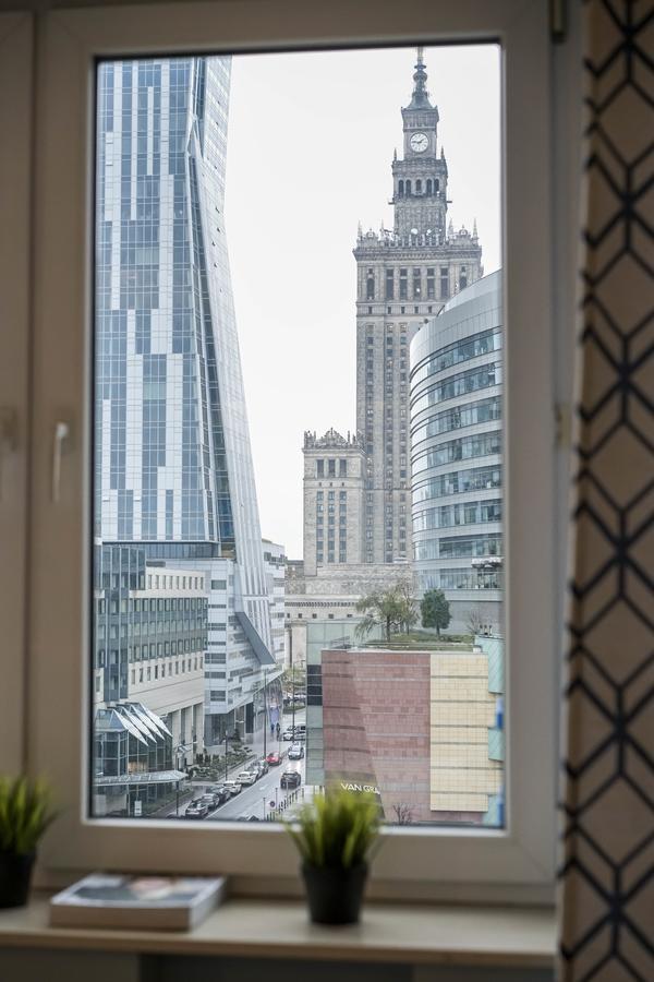 Gold Apartment Zlota - Palace Of Culture View- Netflix Warsaw Exterior photo